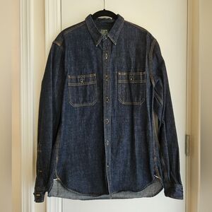 J.Crew Trade & Co. Mark Sporting Goods Denim Shirt
